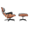 Muebles modernos de madera de cuero Eames Ocio Silla de salón (RFT-F5D)